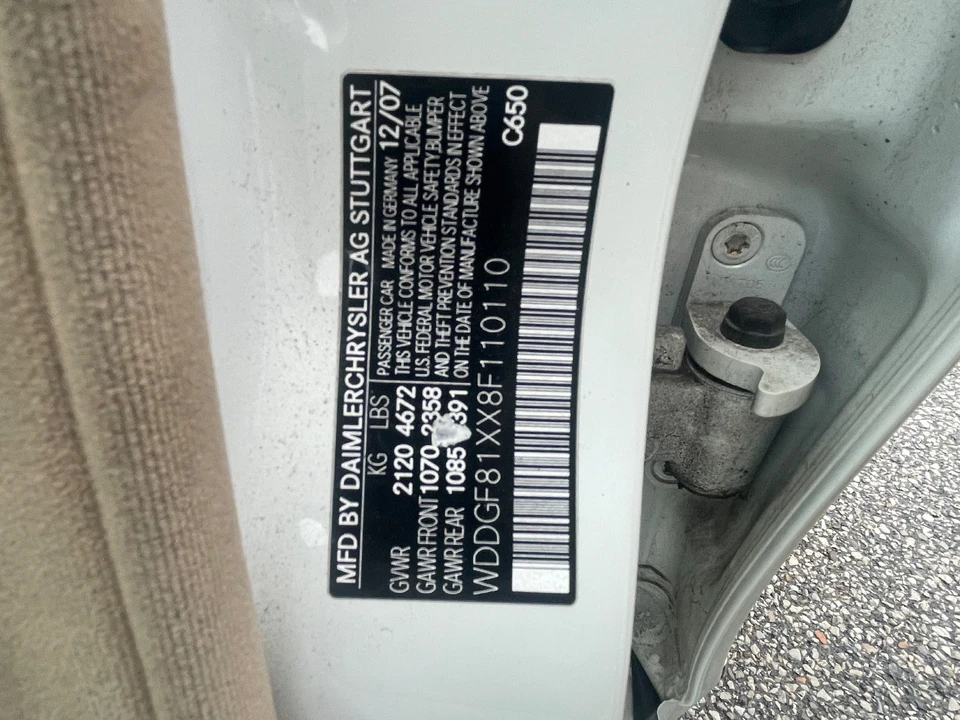 2008 Mercedes-Benz W204 C-Class - Image 12 of 21