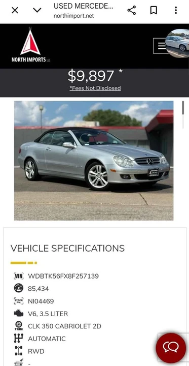 2008 Mercedes-Benz C209/A209 CLK-Class - Image 20 of 20