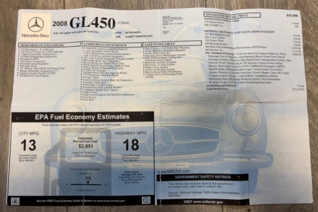 2008 Mercedes-Benz X164 GL-Class - Image 8 of 8