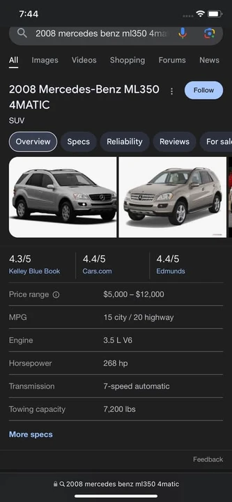 2008 Mercedes-Benz W164 M-Class - Image 10 of 11