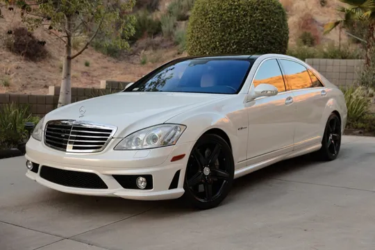 2008 Mercedes-Benz S63 AMG Designo Mystic White Edition