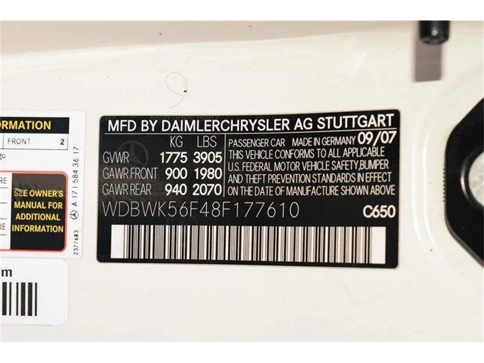 2008 Mercedes-Benz R171 SLK 55 AMG - Image 20 of 20
