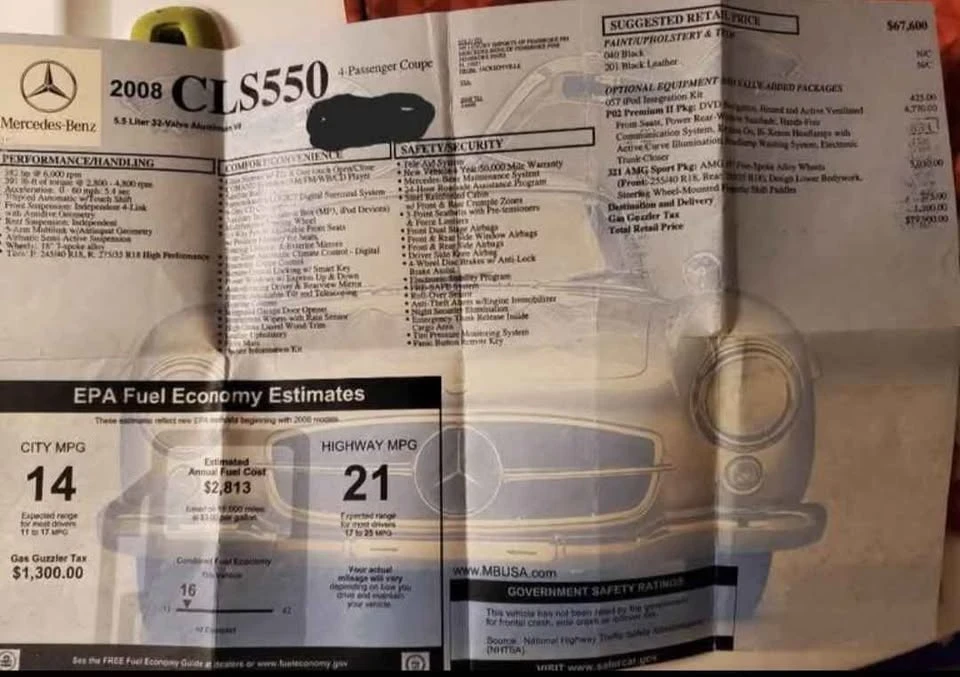 2008 Mercedes-Benz C219 CLS-Class - Image 14 of 16