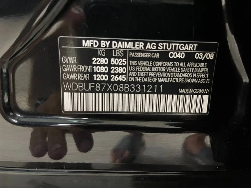2008 Mercedes-Benz W211 E-Class - Image 20 of 20