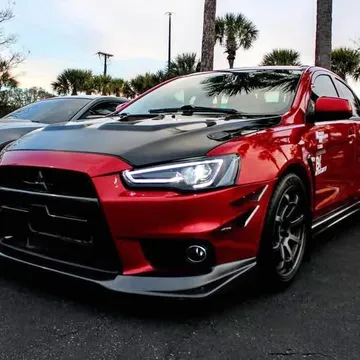 2008 Mitsubishi Lancer Evolution GSR Sedan 4D