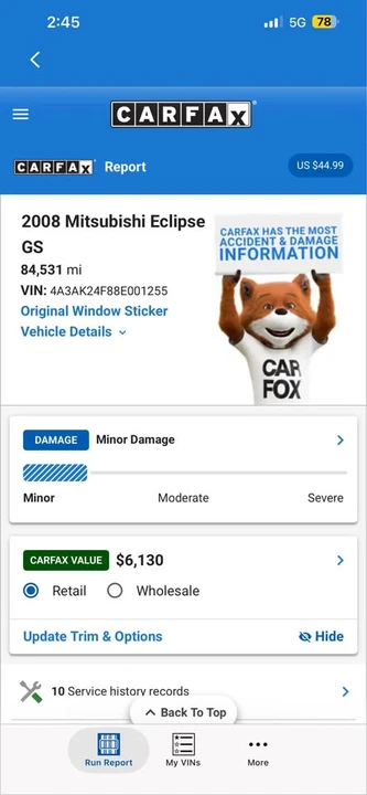 2008 Mitsubishi Eclipse 4th Gen - Image 15 of 16