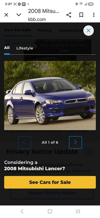 2008 Mitsubishi Lancer 9th Gen - Image 5 of 5