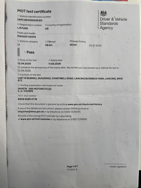 2008 Piaggio - Image 25 of 26