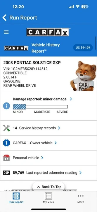 2008 Pontiac Solstice GXP - Image 10 of 11