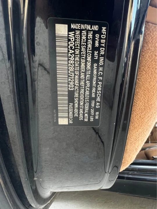 2008 Porsche 987 Boxster - Image 20 of 20
