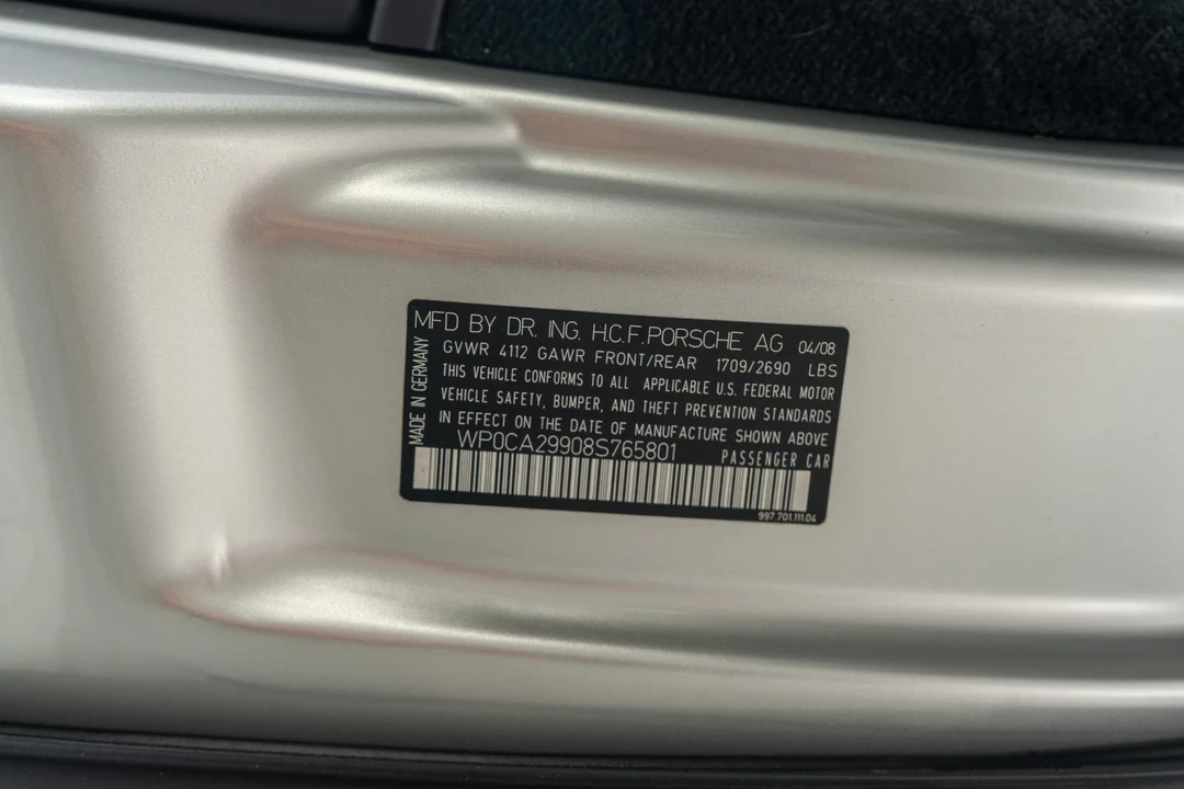 2008 Porsche 997 Carrera - Image 20 of 21