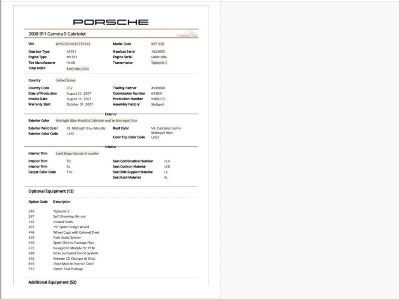 2008 Porsche 997 Carrera S - Image 2 of 31