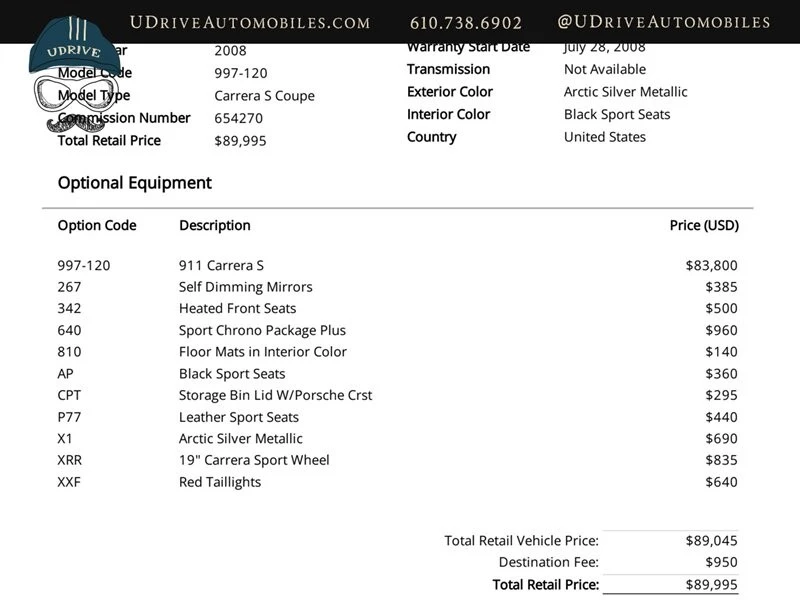 2008 Porsche 997 Carrera S - Image 2 of 31