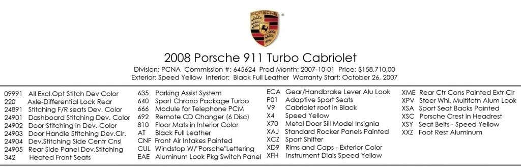 2008 Porsche 997 Turbo - Image 5 of 27