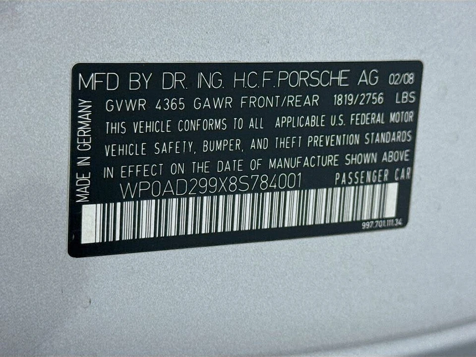 2008 Porsche 997 Turbo - Image 31 of 31