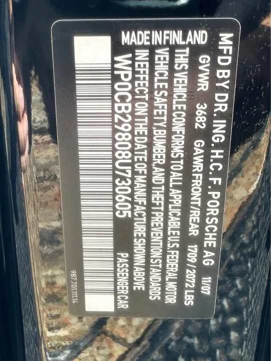 2008 Porsche 987 Boxster S - Image 19 of 20
