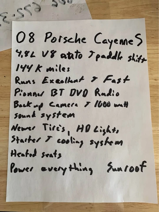 2008 Porsche 955/957 Cayenne S - Image 9 of 10