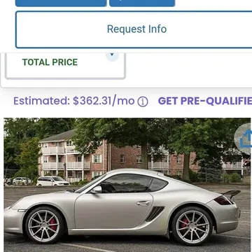 2008 Porsche Cayman GTS Coupe 2D