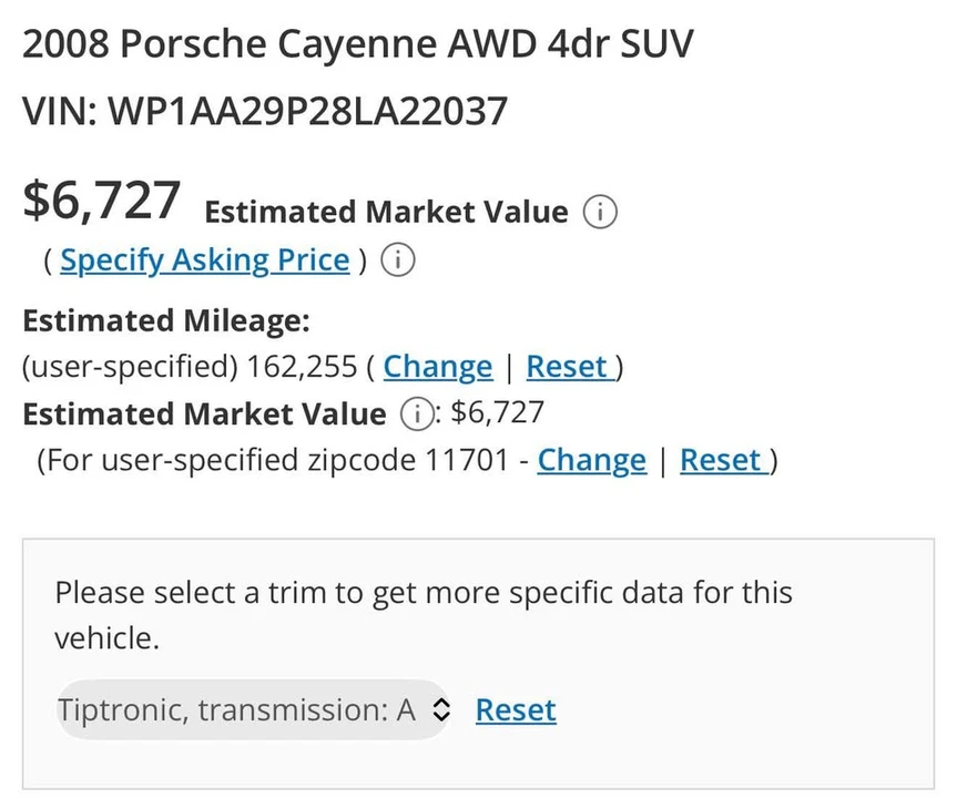 2008 Porsche 955/957 Cayenne - Image 16 of 16