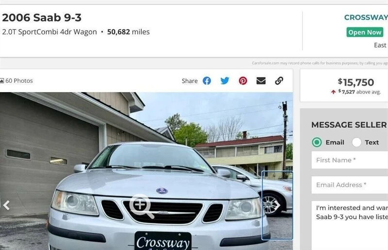 2008 Saab 9-3 2nd Gen - Image 3 of 12