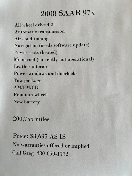 2008 Saab - Image 20 of 20