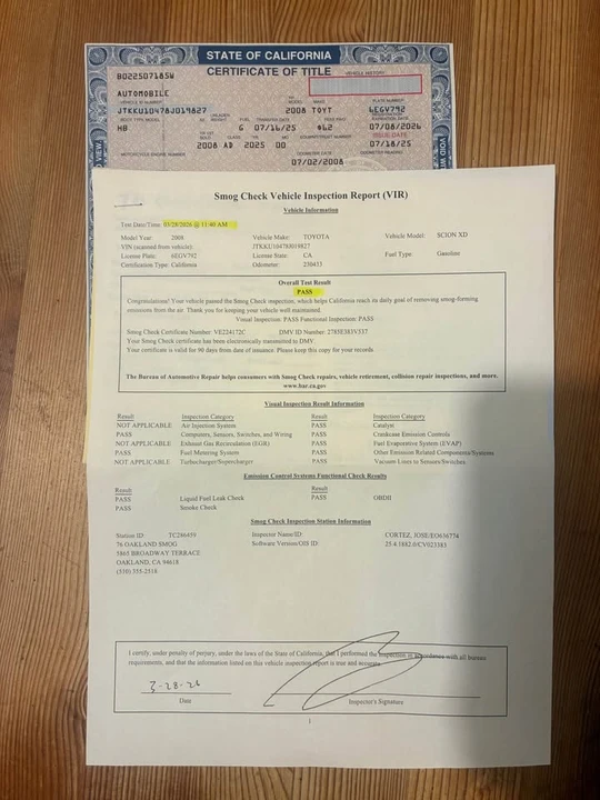 2008 Scion xD - Image 10 of 11