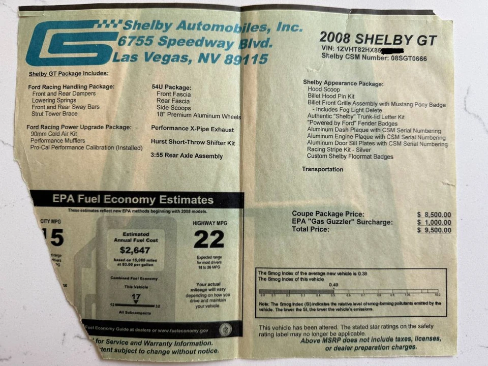 2008 Shelby GT500 - Image 24 of 24
