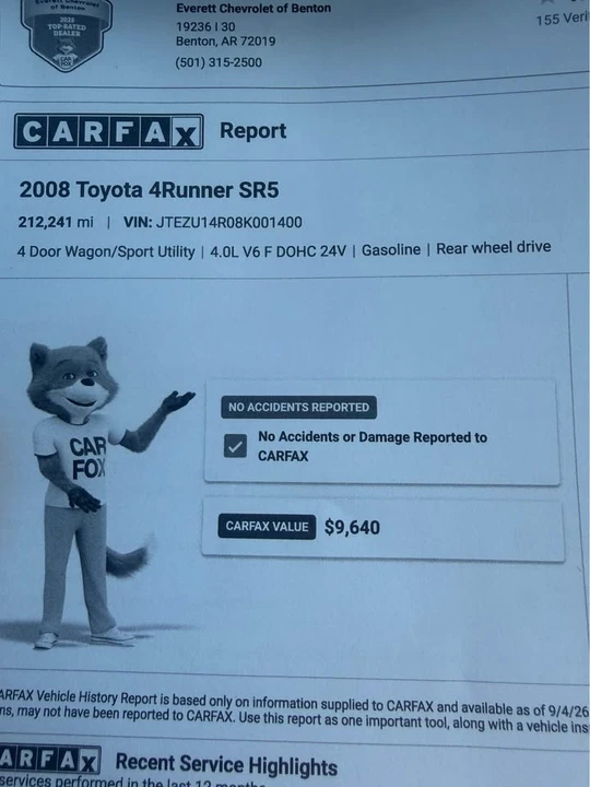 2008 Toyota 4Runner 4th Gen - Image 16 of 16