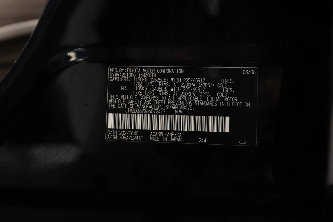 2008 Toyota RAV4 3rd Gen - Image 19 of 21