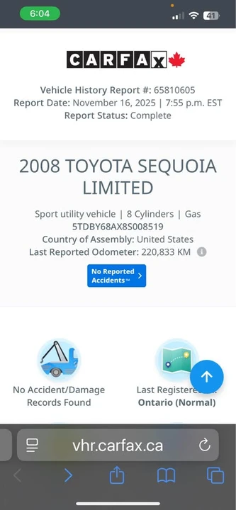 2008 Toyota Sequoia 2nd Gen - Image 15 of 19