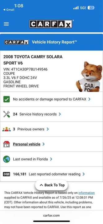 2008 Toyota Solara 2nd Gen - Image 14 of 14