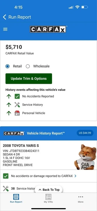 2008 Toyota Yaris - Image 13 of 14