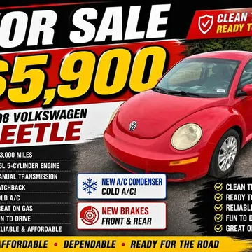 2008 Volkswagen Beetle 2.5L Fender Edition Hatchback 2D