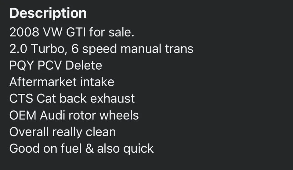 2008 Volkswagen GTI Mk5 - Image 10 of 10