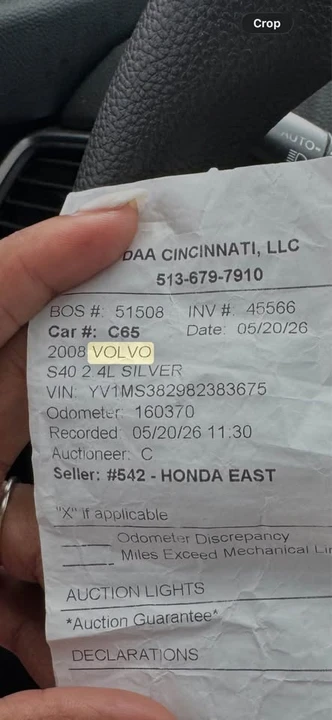 2008 Volvo S40 2nd Gen - Image 9 of 9
