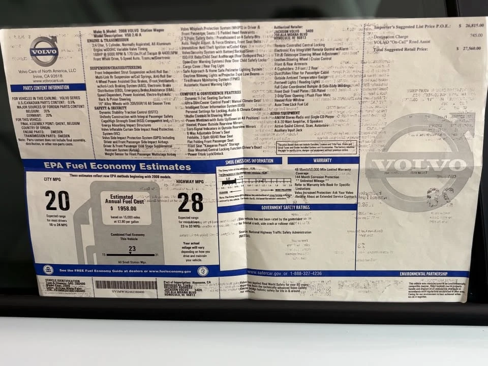 2008 Volvo V50 - Image 17 of 20