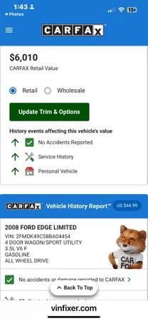 2008 Ford Edge - Image 12 of 12