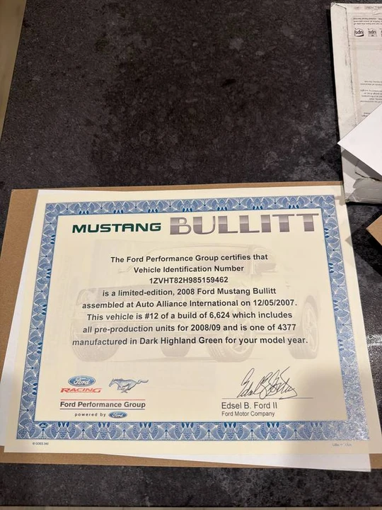 2008 Ford S197 Mustang Bullitt - Image 2 of 14