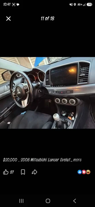 2008 Mitsubishi Lancer Evolution X 9th Gen - Image 9 of 10
