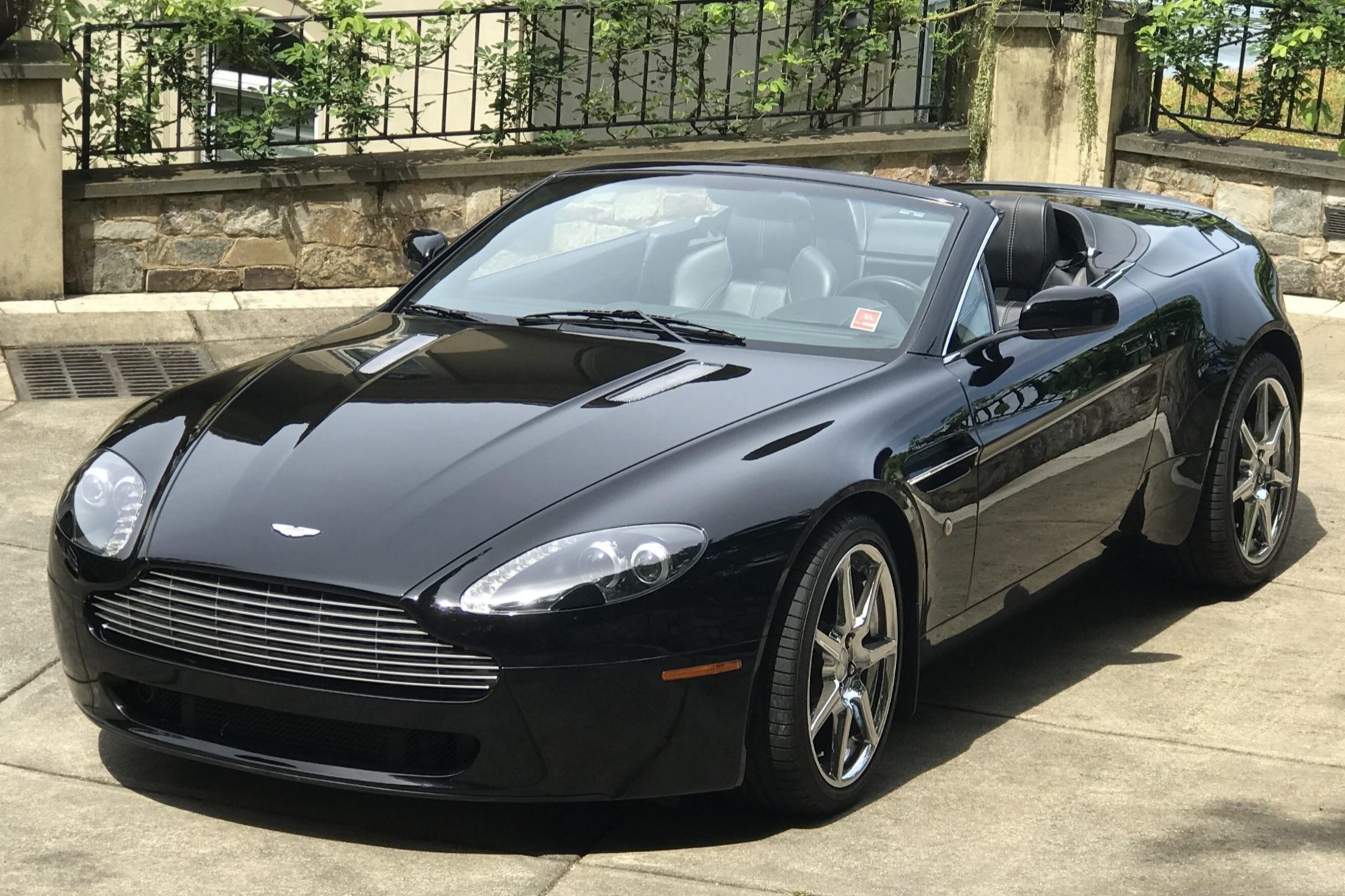 13k-Mile 2008 Aston Martin V8 Vantage Roadster