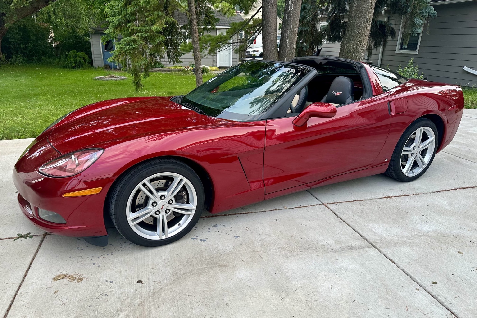11k-Mile Supercharged 2008 Chevrolet Corvette Coupe 3LT Z51 6-Speed
