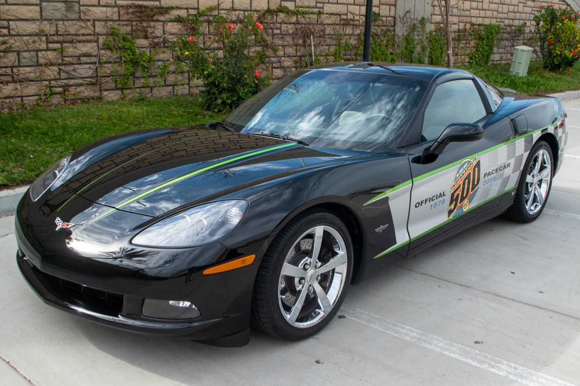 2k-Mile 2008 Chevrolet Corvette Indy 500 Pace Car Edition