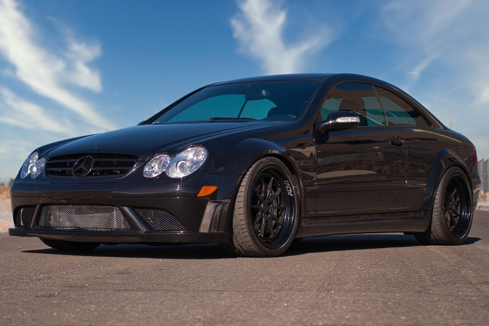 Supercharged 18k-Mile 2008 Mercedes-Benz CLK63 AMG Black Series