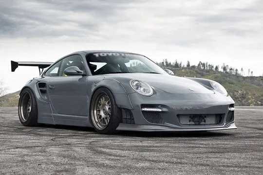 Porsche 911 997.2 TurboS 4S DE Style Auto Full Wide Body Kit