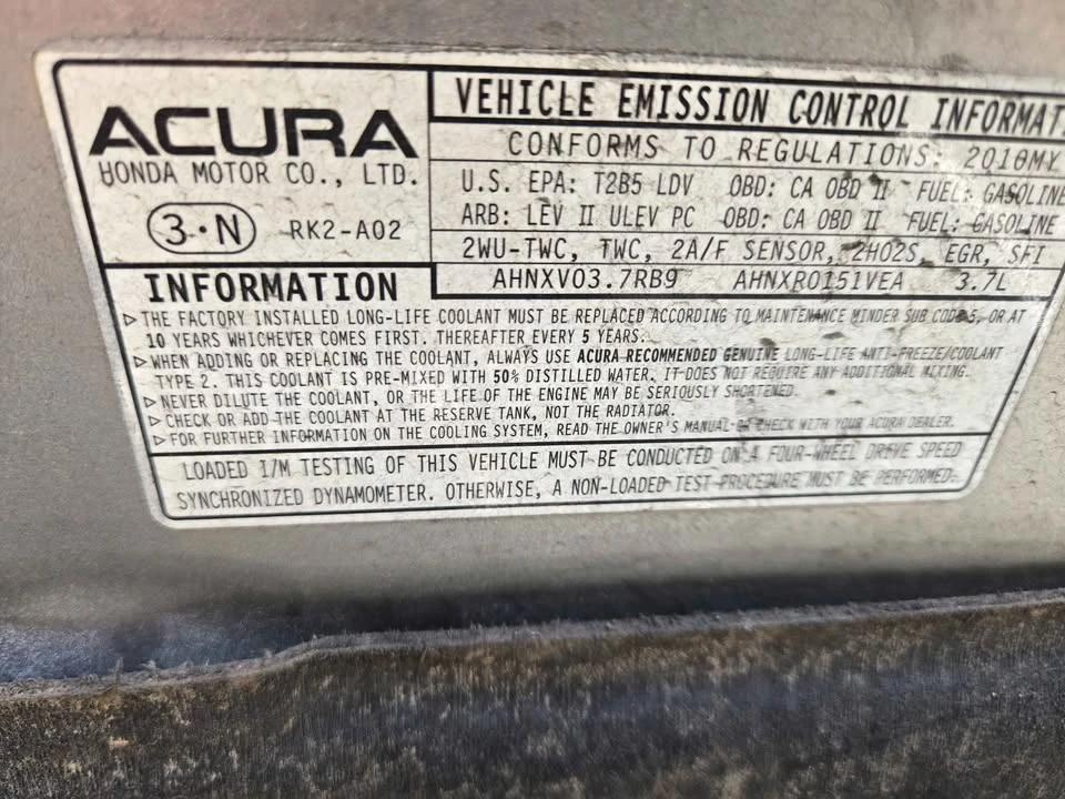 2009 Acura TL 4th Gen - Image 12 of 14