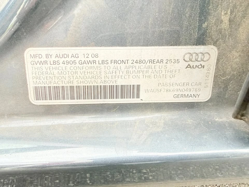 2009 Audi B8 A4 - Image 15 of 20