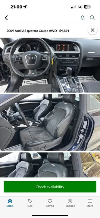 2009 Audi B8 A5 - Image 4 of 4
