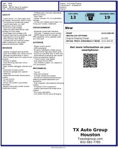 2009 Audi 42 R8 - Image 3 of 16
