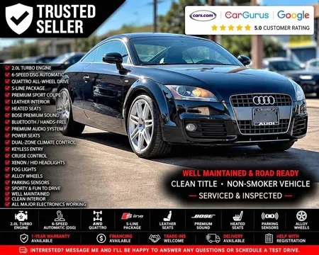 2009 Audi TT Quattro Premium Coupe 2D