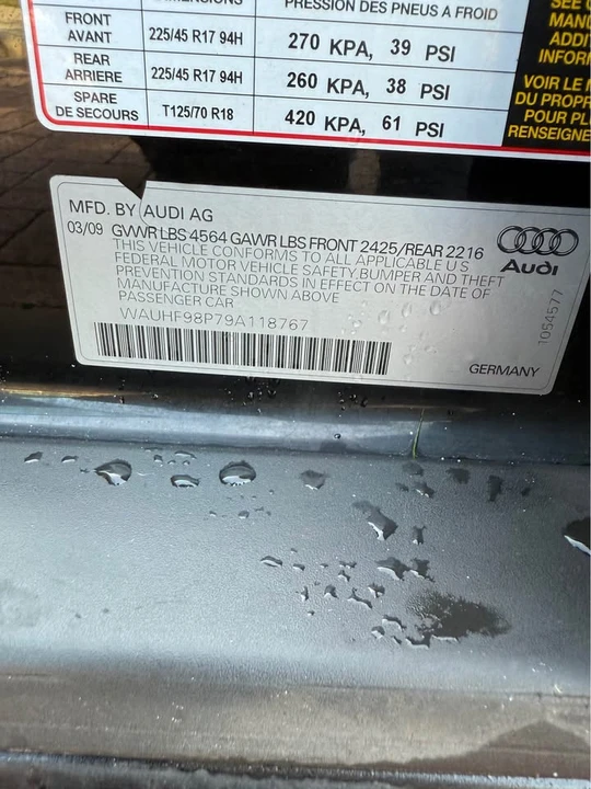 2009 Audi 8P A3 - Image 14 of 18
